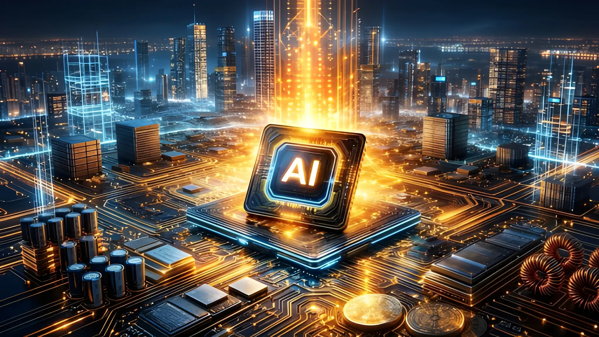 AI Chip Gold