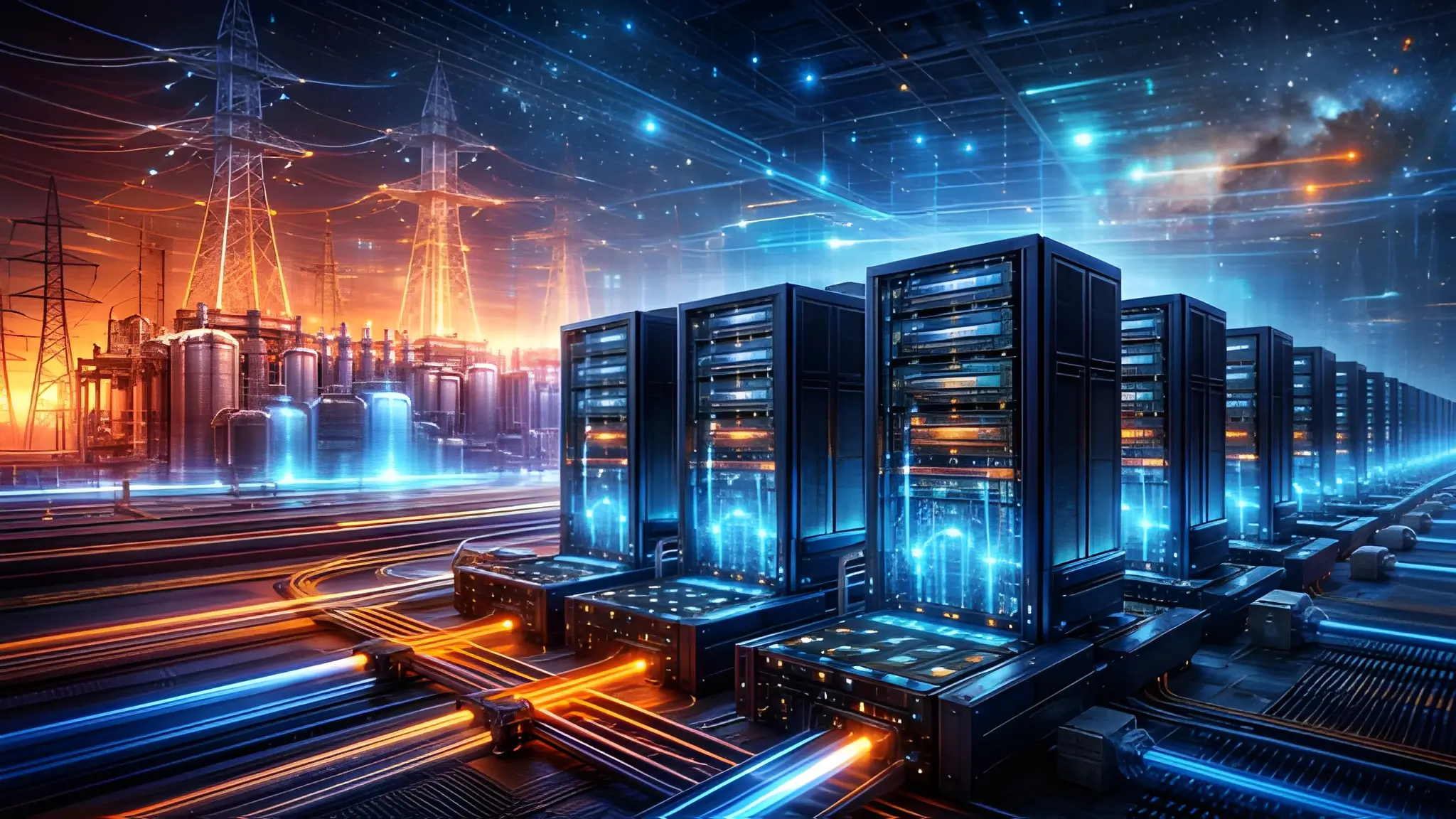 Grid-to-chip AI