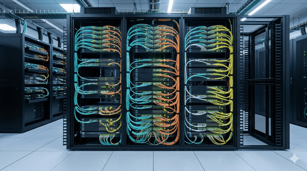 Agentic AI data center networking requirements fabric topology inference infrastructure 2026