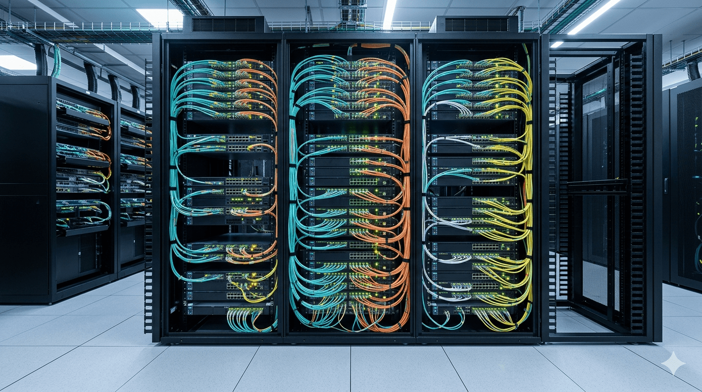 Agentic AI data center networking requirements fabric topology inference infrastructure 2026