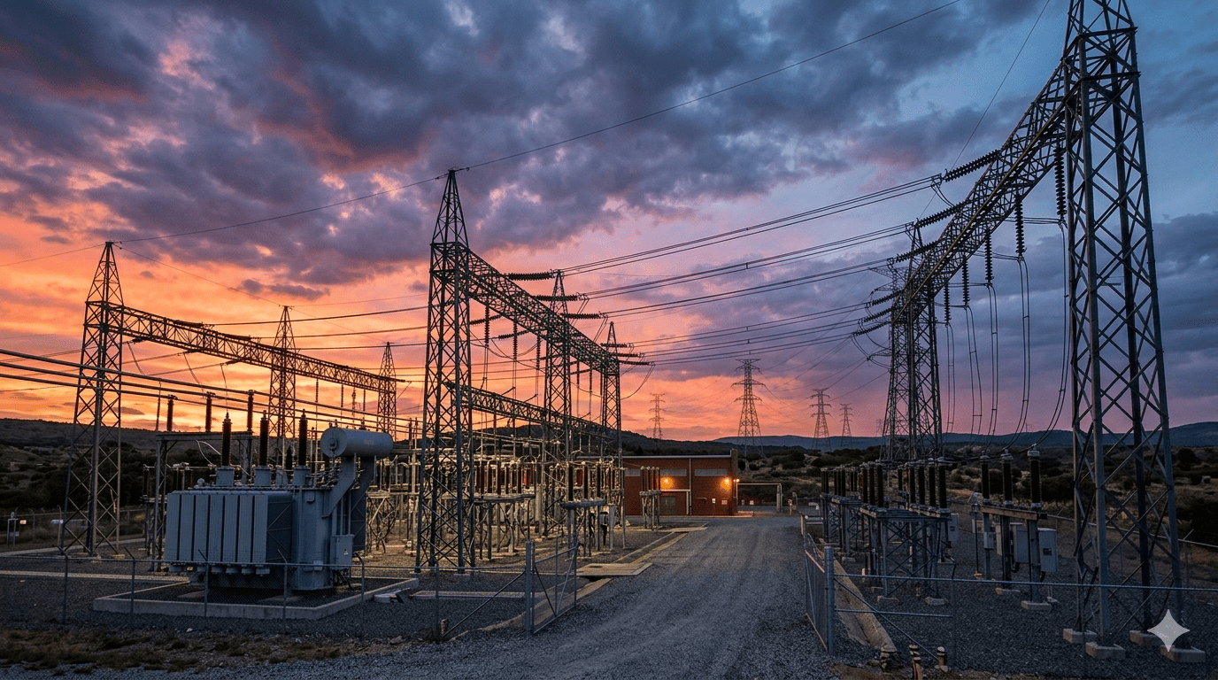 AI infrastructure restructuring US power sector utility grid investment