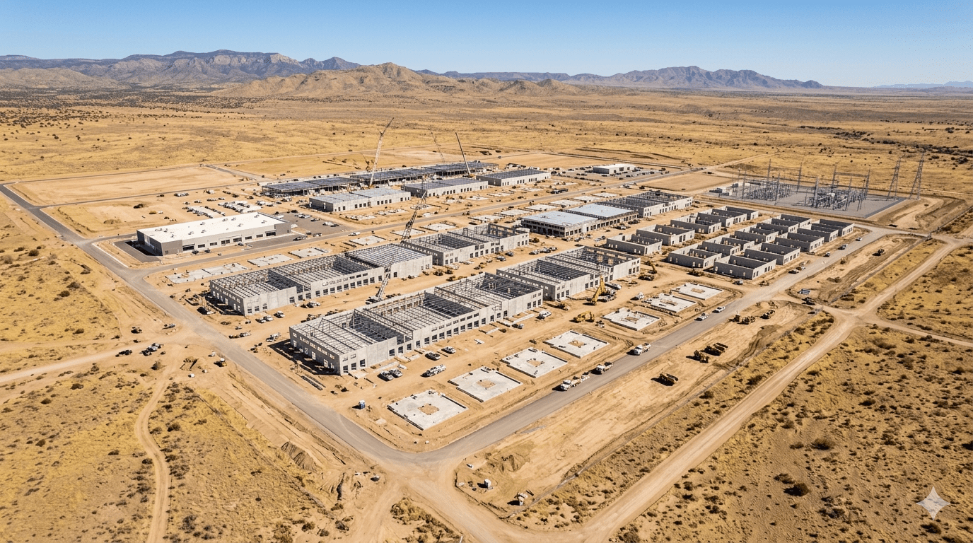 Oracle Project Jupiter Bloom Energy fuel cells data center microgrid New Mexico 2026