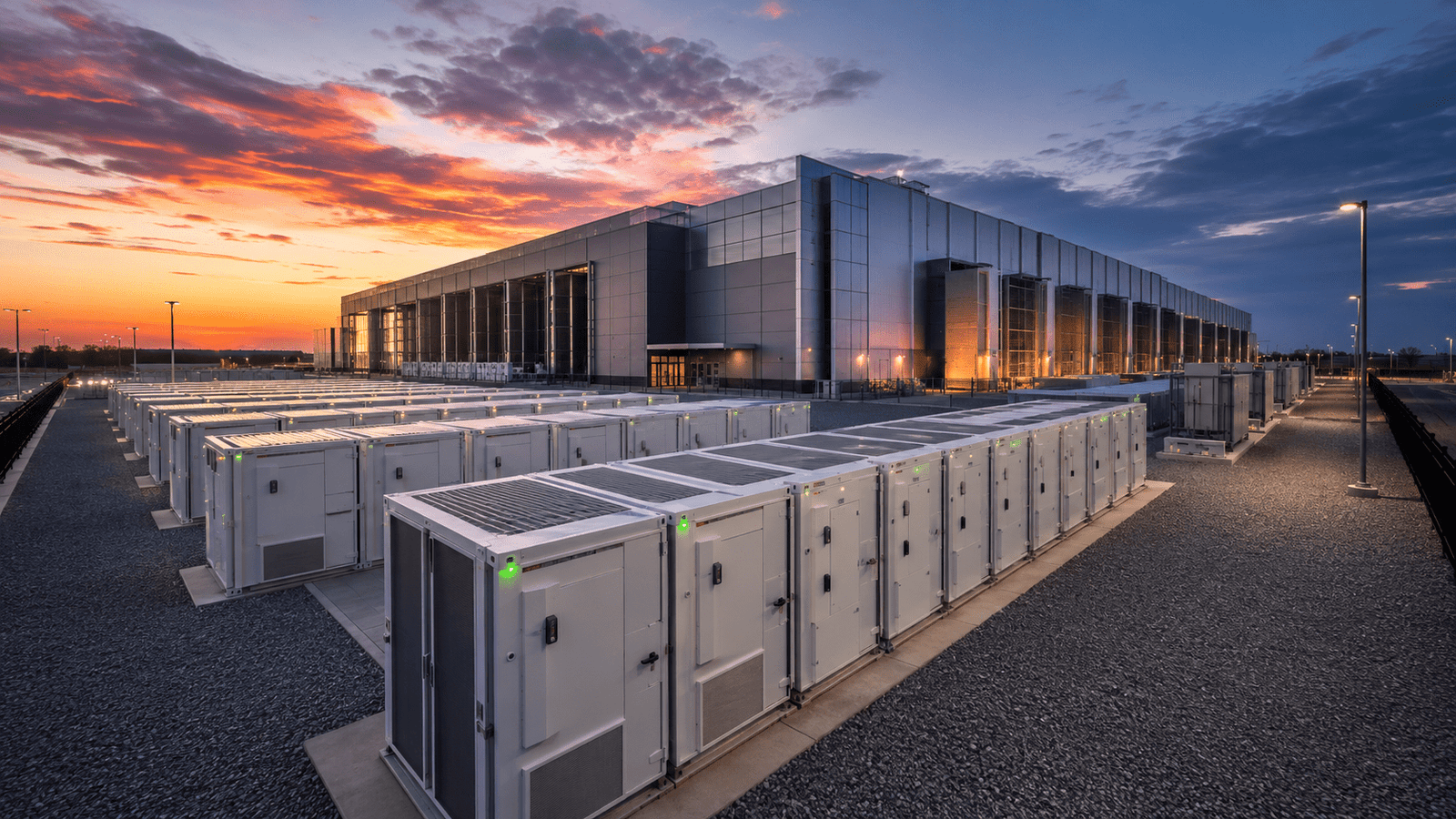 data center battery energy storage AI infrastructure design BESS grid interconnection hyperscale