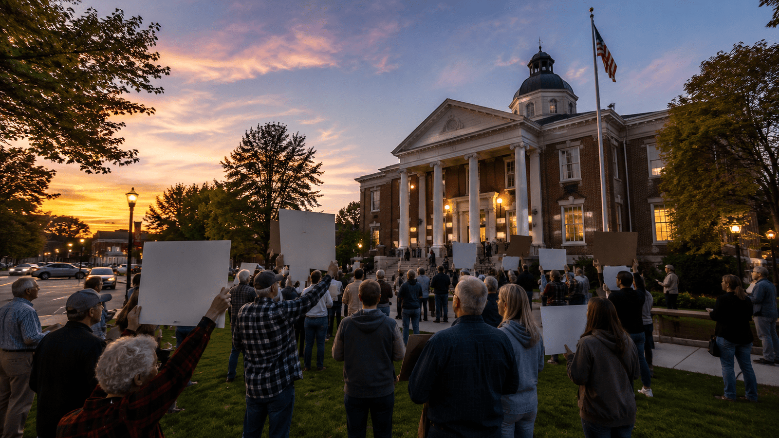 data center public support collapsing community trust Virginia Maine Utah opposition protest