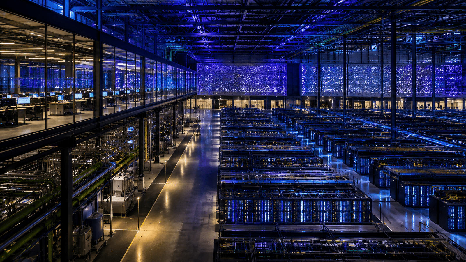 hyperscaler vertical integration AI infrastructure stack custom silicon power networking fiber subsea cable
