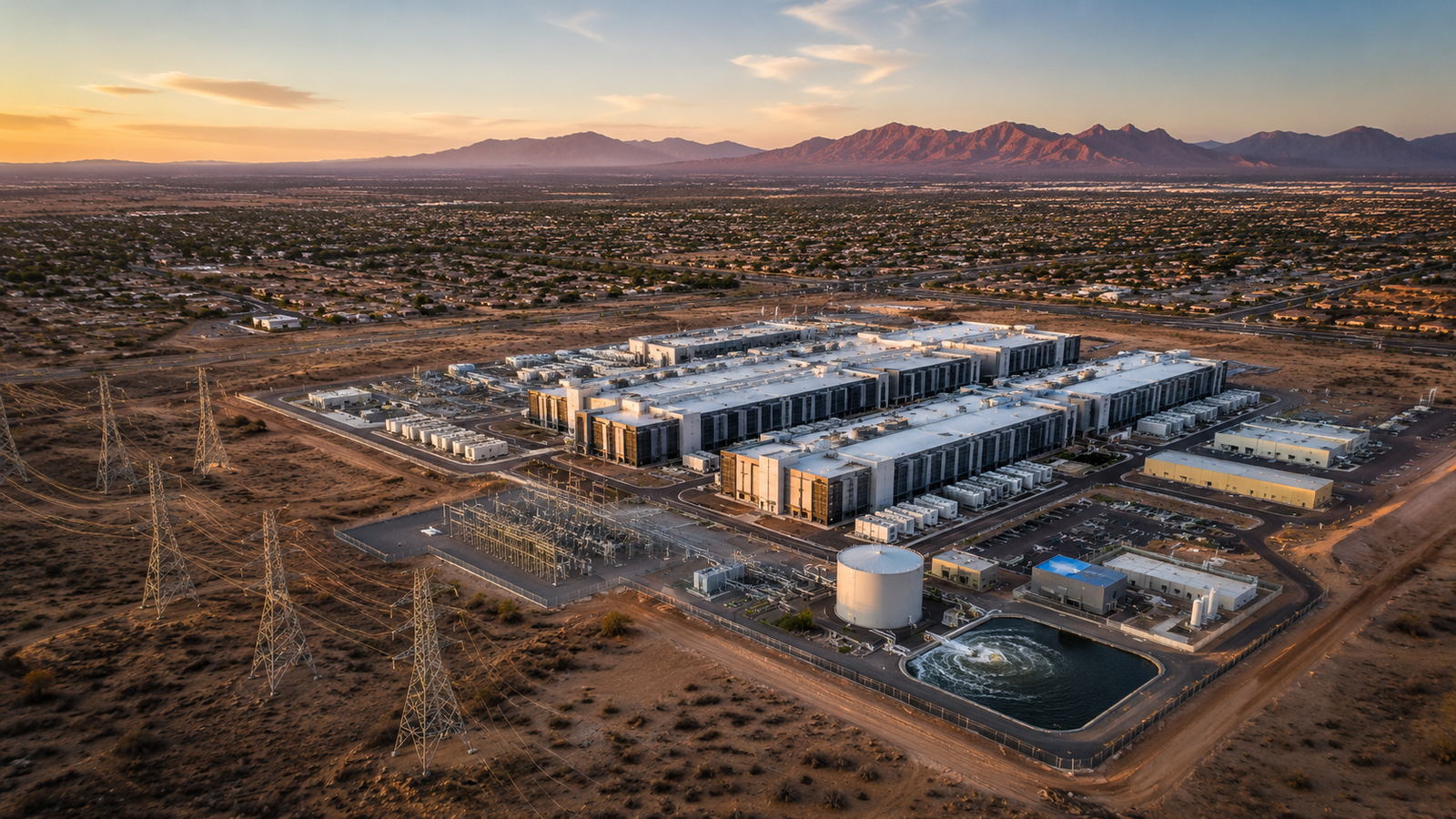 AI data center site selection criteria rewritten power water community risk 2026 location decision
