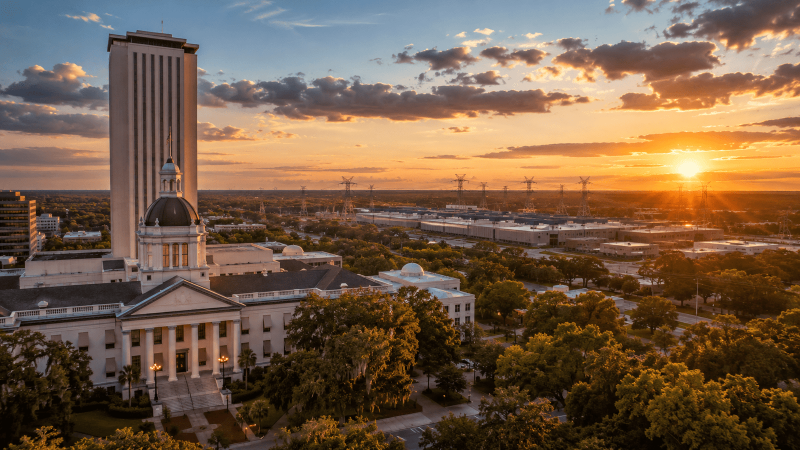 Florida data center subsidy law SB 484 DeSantis national precedent ratepayer protection utility cost