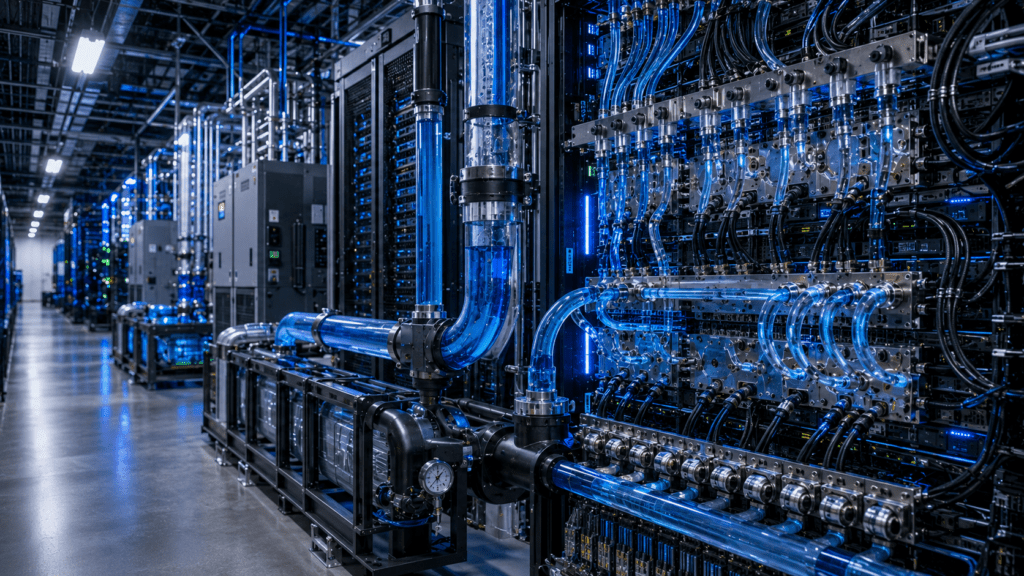 liquid cooling vendor market fragmentation operators choice 2026 Ecolab Vertiv Schneider direct liquid cooling CDU cold plate