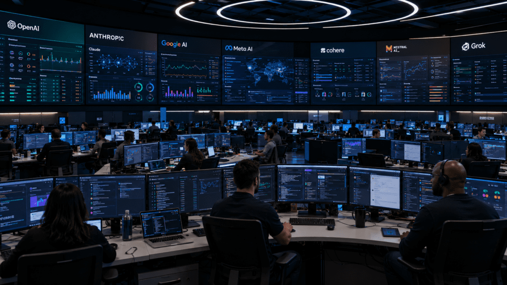 frontier AI model commodity infrastructure strategy 2026 GPT DeepSeek enterprise differentiator