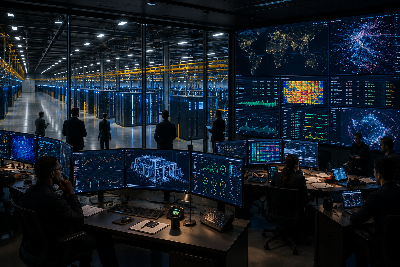 AI data center operations hyperscalers using own AI 2026 DeepMind cooling predictive maintenance autonomous management