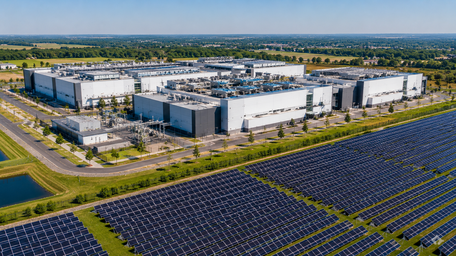 Amazon Google Meta Microsoft data center innovation initiative sustainable technology 2026