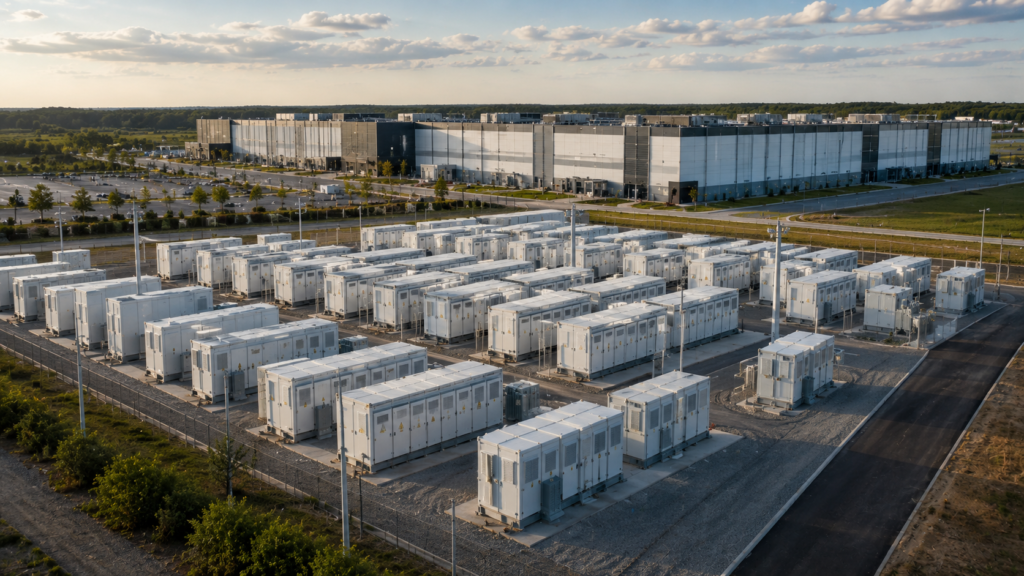 Battery Storage Market Rebuilt Around AI Data Center Demand in 2026