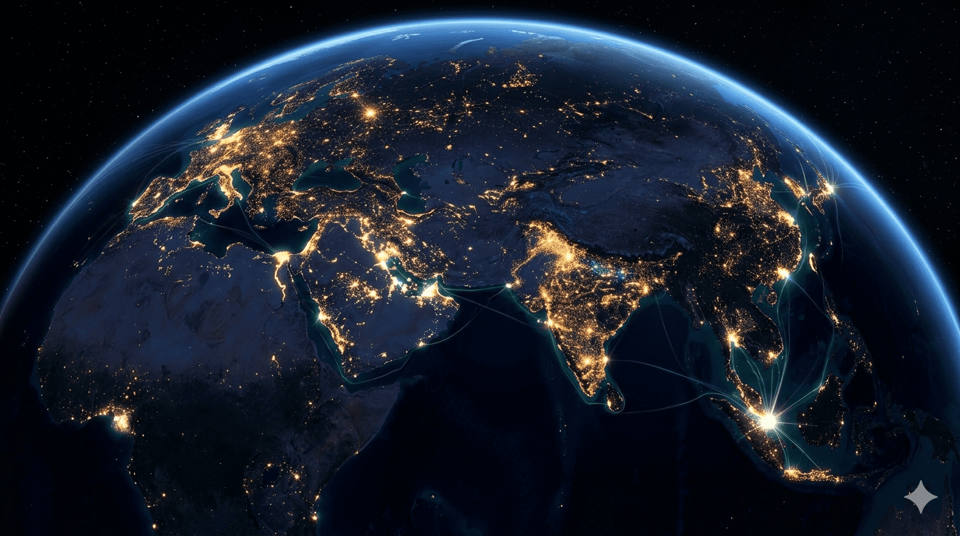 global AI infrastructure investment map shift 2026 Gulf India Southeast Asia US hyperscaler sovereign