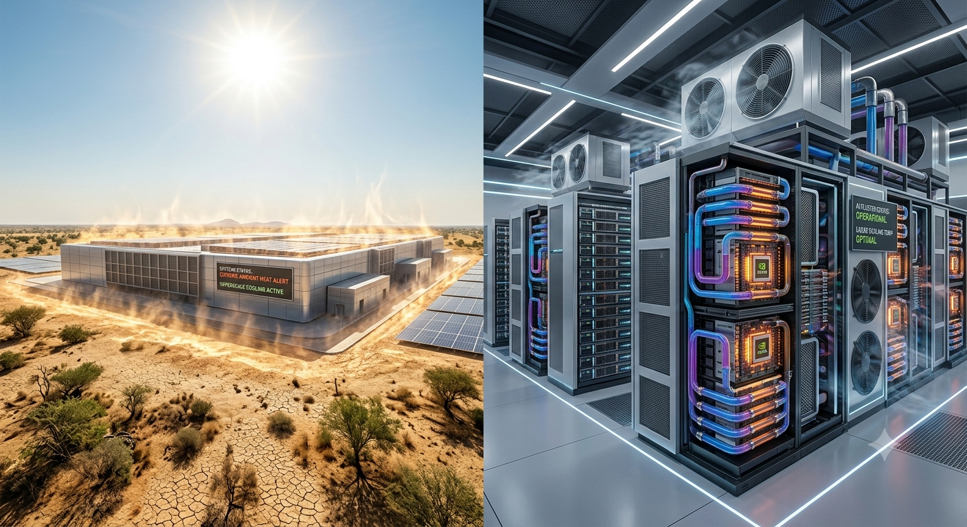 India AI Data Center Climate Risk
