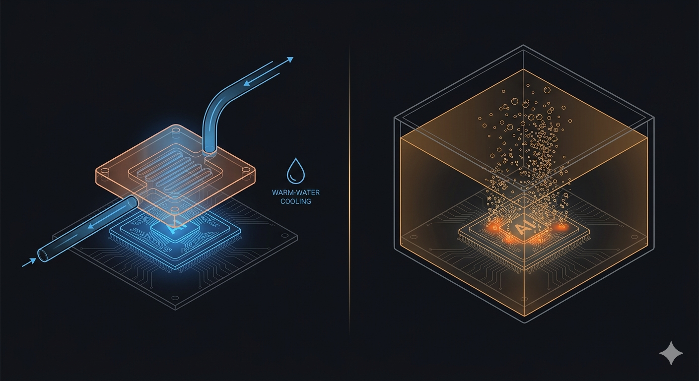 Nvidia Vera Rubin hot water cooling