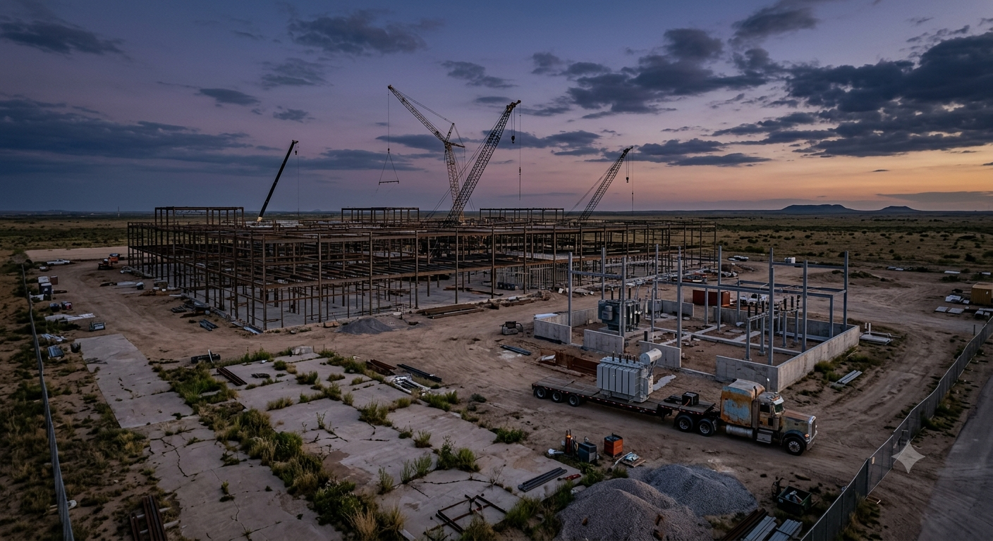 US data centre construction