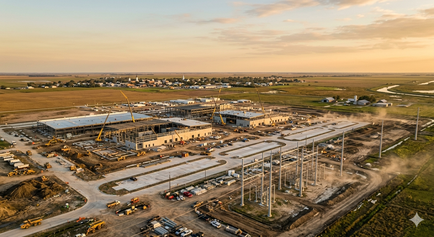 AI data center site