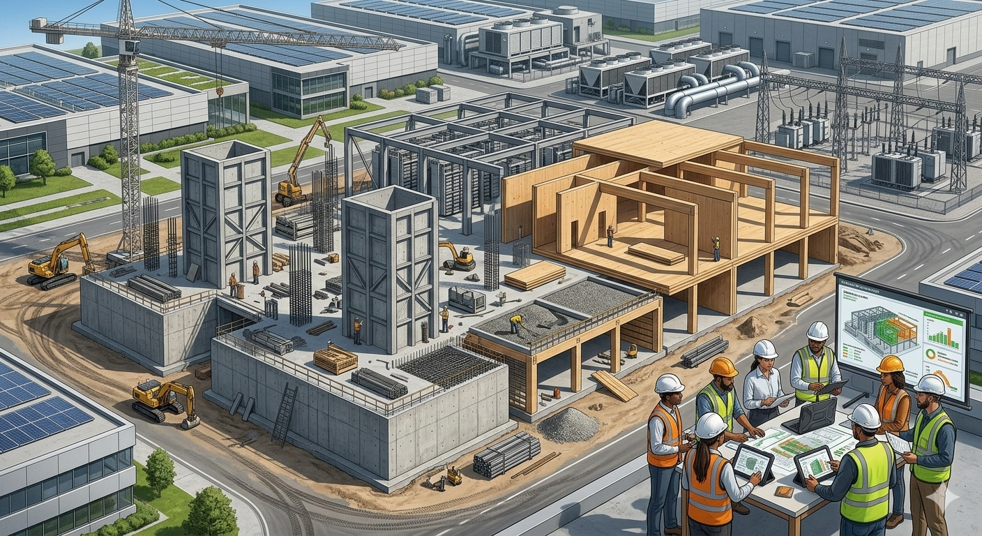 Data Center Construction Materials