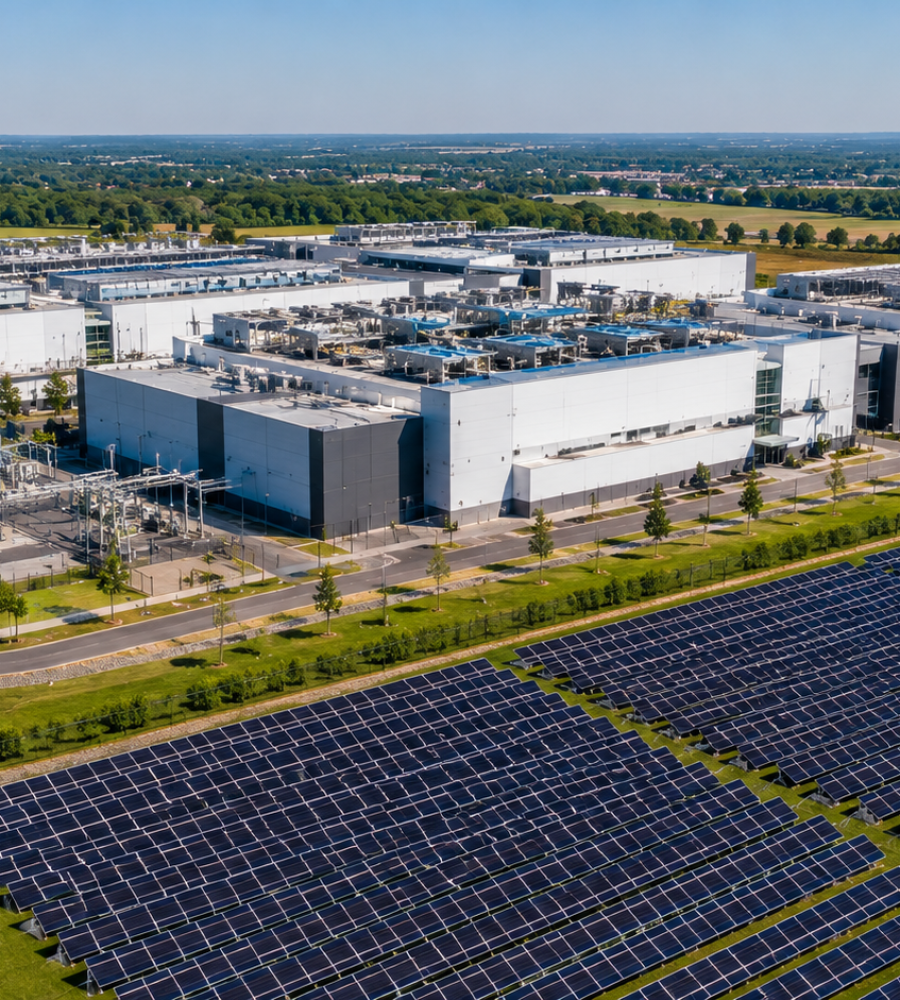 Amazon Google Meta Microsoft data center innovation initiative sustainable technology 2026